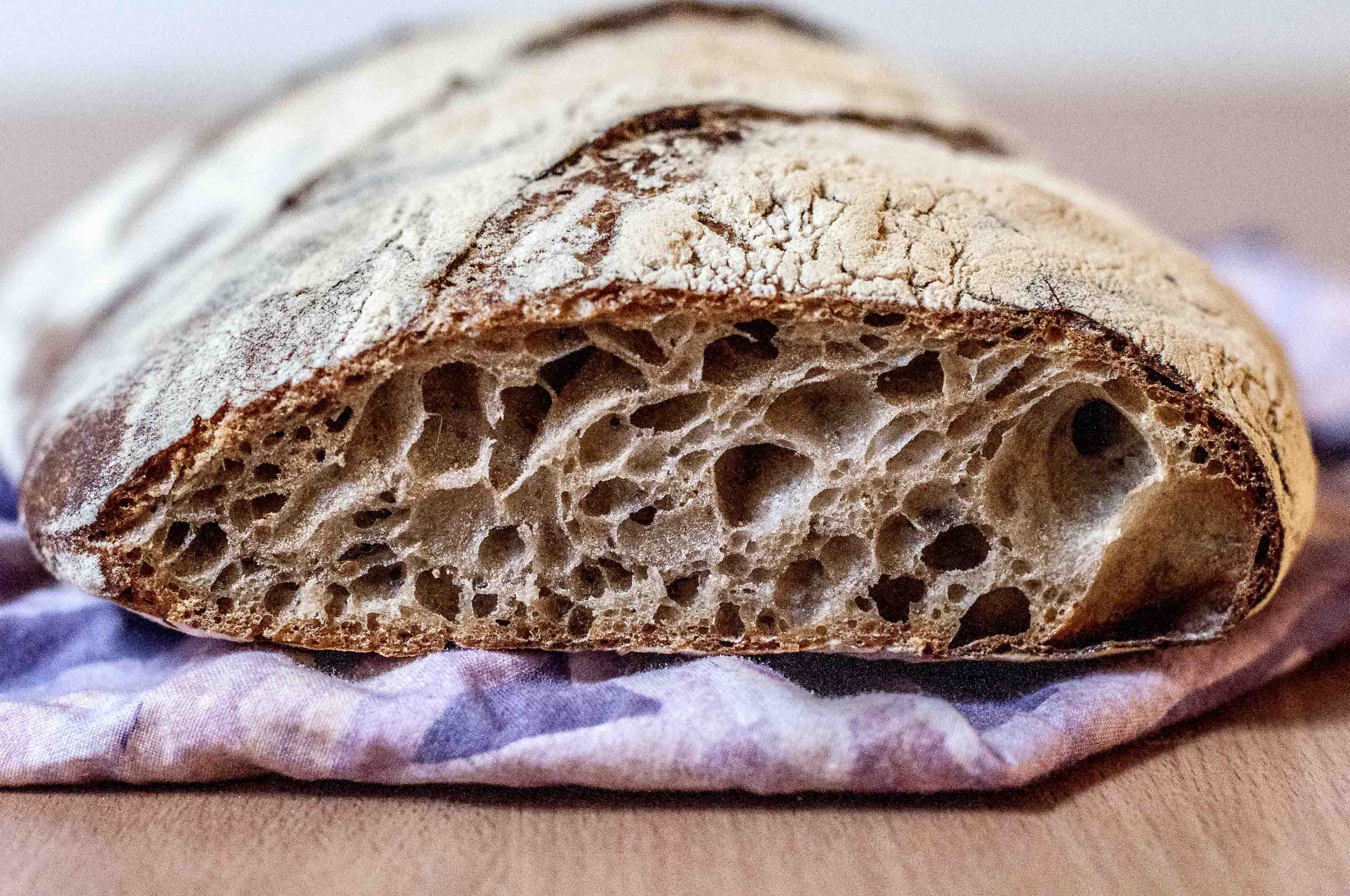 No-Knead Sourdough with Old Dough image image